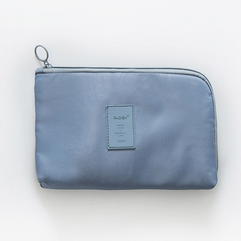 Reizen schokbestendig digitale opslag pakket datakabel oplader afwerking pakket USB Cosmetische Organizer Tassen travel accessoires: gray