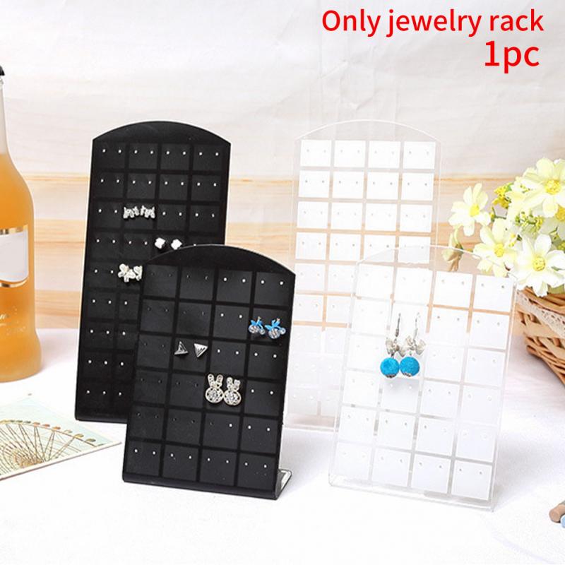 Soporte para Exhibidor de joyas y pendientes para mujer, organizador de almacenamiento, colgador de pendientes, soporte de exhibición, herramienta de joyería, 24/36 pares