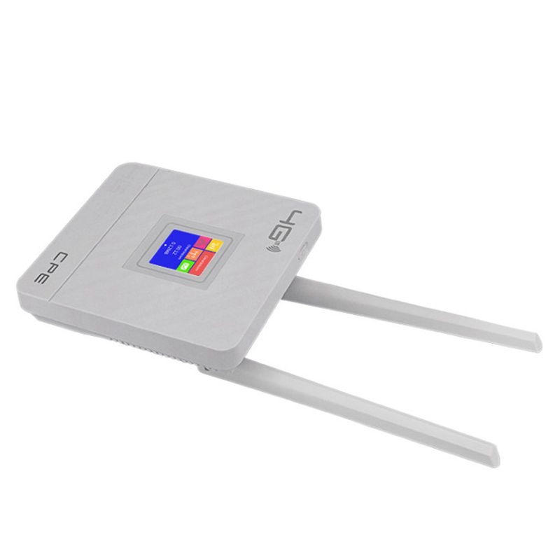 4G LTE WiFi Router - Portable Hotspot CPE903-1 - Dual External Antennas - SIM Card Slot - WAN/LAN Port