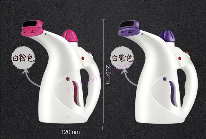 DMWD Hand held household hanging ironing machine mini clothes steam electric iron Steam the face humidification Disinfection