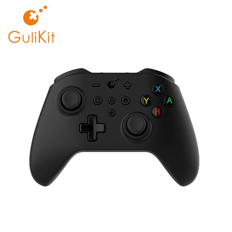 Gulikit NS08 Draadloze Bluetooth Gamepad Of Kingkong Game Controller Voor Nintendo Switch / Android/Windows/Schakelaar Oled: Black no Bag