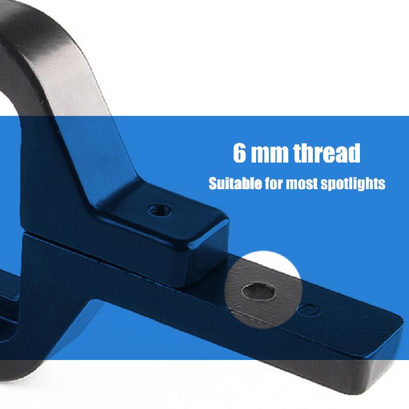 Car Accessories Tow Hitch Mounting Bracket For Dual LED Work Light Driving Lighting Reverse