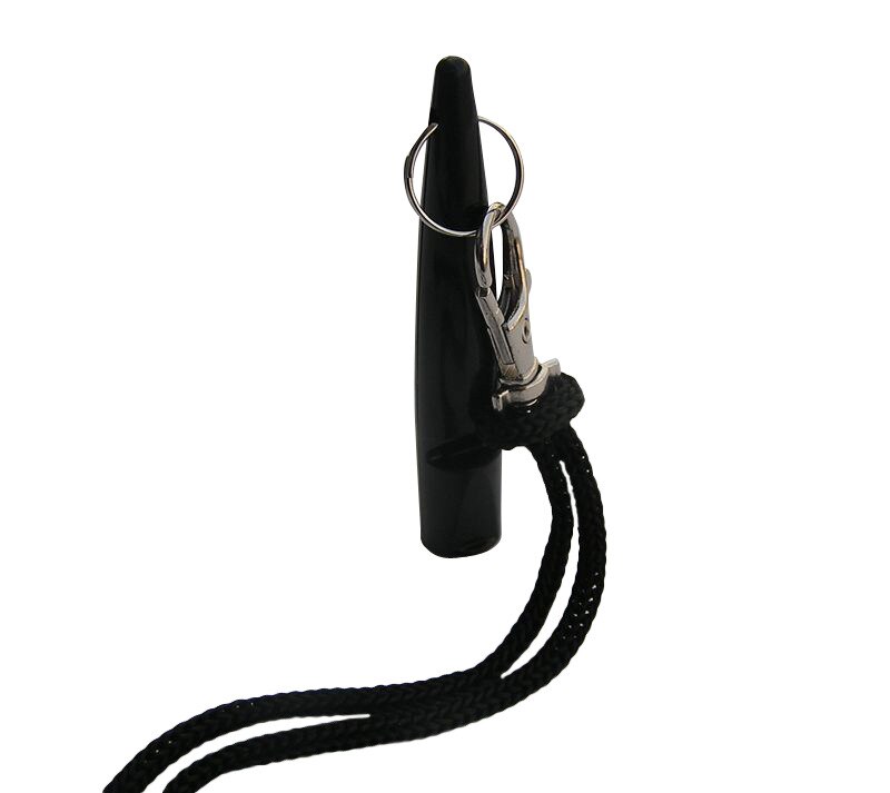 Professionele Honden Fluitje Training Met Lanyard Te Dragen Voor Puppy Hond Fluitje Met Lanyard Voor Pet Training Hond Training: Black