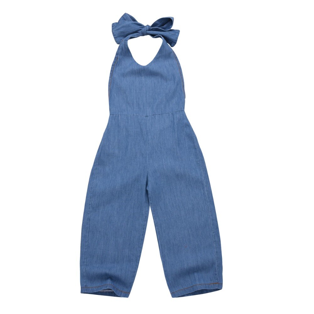 Children Wear Summer Toddler Denim Overalls Jeans For Kids Clothes Baby Girls Jumpsuits Rompers