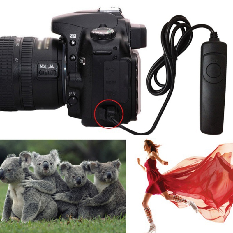 RS60E3 Remote Switch Trigger Camera Shutter Relea... Grandado