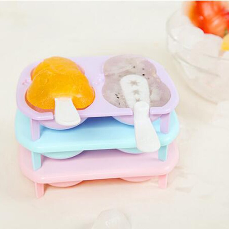 1 sztuk pingwin kształt lody kij formy galaretki czekoladowe forma robić cukierków bar napój patyczek robić lodów producent mrożony przezroczysty lód krem forma23