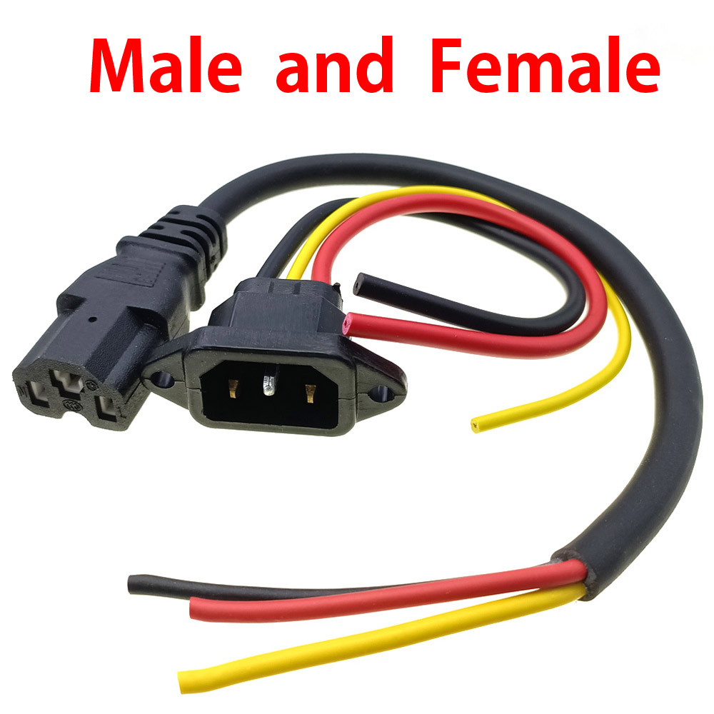 E-bike Battery Charging Socket Electric Car Connector Charging Plug Universal Three Vertical DC 60V 10A Cable for 60V Vehicle: Lavender