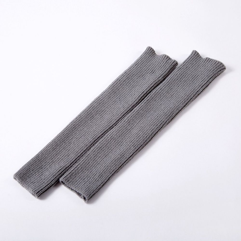 Calcetines largos de Yoga para mujer, calcetín de baile, para gimnasio, Fitness, uso diario, calcetín de tejer, para hacer ejercicio, sección larga Latina cálida: Gris