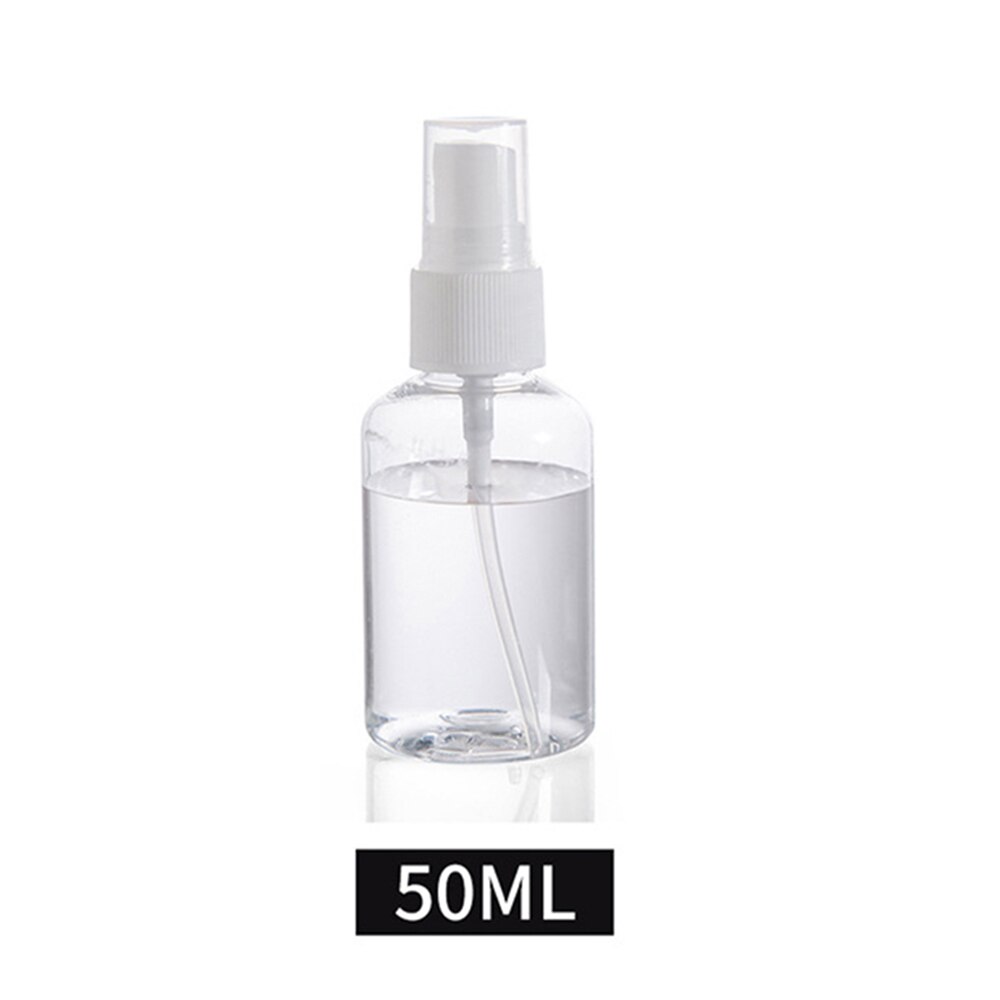 1Pcs Transparant Lege Spray Flessen 30Ml/50Ml/100Ml Plastic Mini Hervulbare Container Lege Cosmetische containers: 50ml