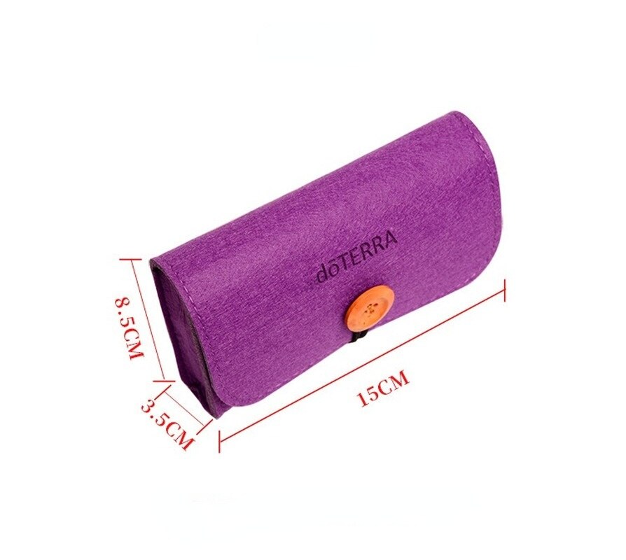 5 Schlüssel 15ML Ätherisches Öl fallen für DoTERRA Reise Flaschen Lagerung Tasche Ätherisches Öl sub-Pack Aromatherapie Lagerung tragetasche