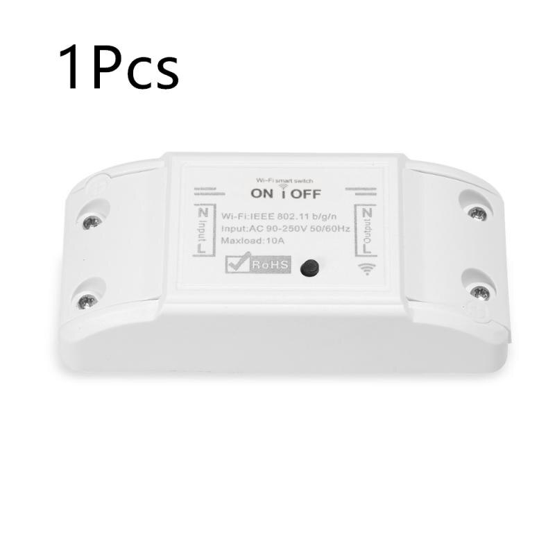 1/10PC Smart Basic Wifi Switch Universal For Smart Home Wif Switch Automation Module Timer Diy Remote Controller For Iphone Ios: 1Pcs