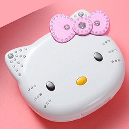 Mini menina bonito telefone móvel quad banda flip desenhos animados desbloqueado crianças duplo sim celular