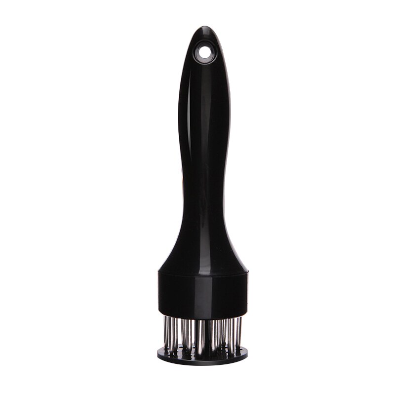 Stainless Steel Meat Needles Pounders With Wooden Handle Portable Meat Hammer Profession Meat Tenderizer Needle Meat Tools: 03