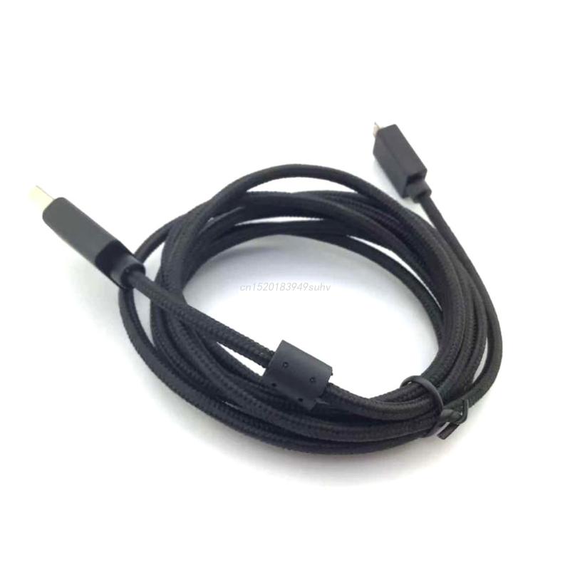 Vervanging Usb Gevlochten Kabel Data Snoer Draad Voor Logitech G915 G913 Tkl G502 Toetsenbord 200Cm Sync Oplaadsnoer Vervangingen