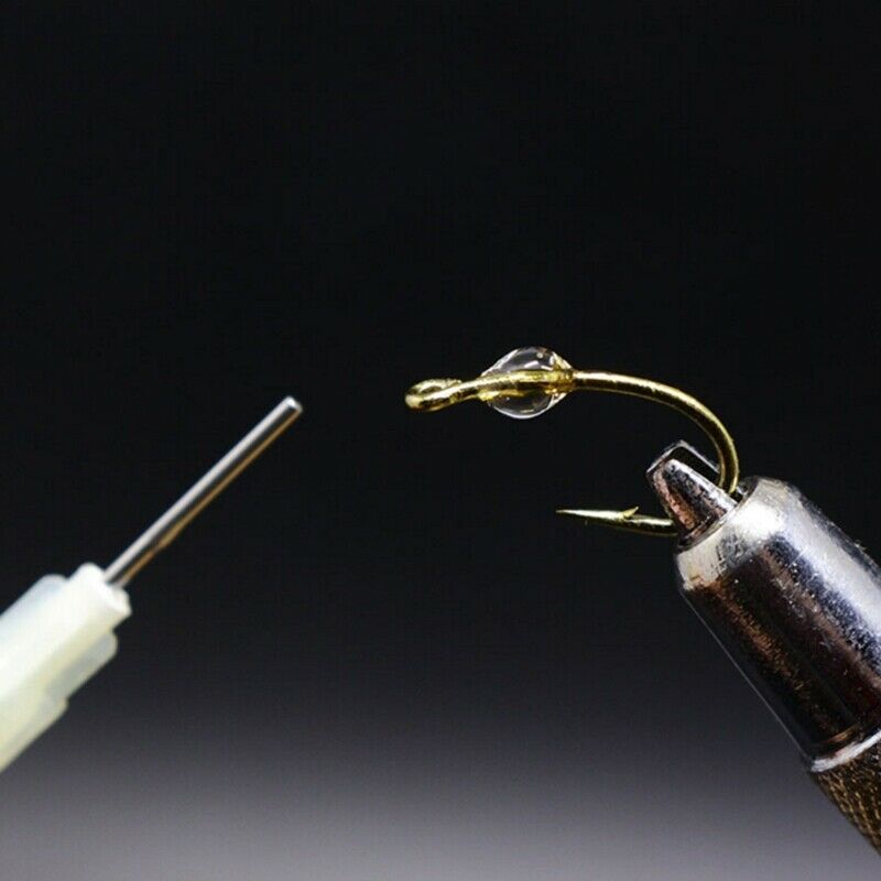 Instant Dry Cure UV Glue Fly Fishing Thick Flow Flies Binding Clear Finish Effective DIN889