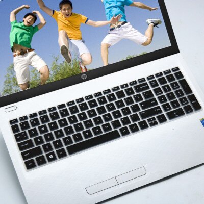 Dla HP Pavilion 15-dw serii 15-dw0008ne 15-dw0054 15-dw0035cl 15-dw0054nl dw0807nz 15 15.6 cal osłona na klawiaturę laptopa Protector: Black