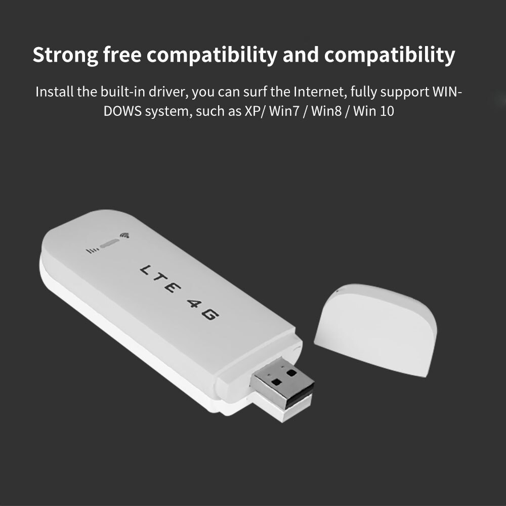 Mini wi-fi stick sim-kort data hotspot dongle bredband nätverk hotspot 4g usb router trådlöst wifi lte carfi adapter modem