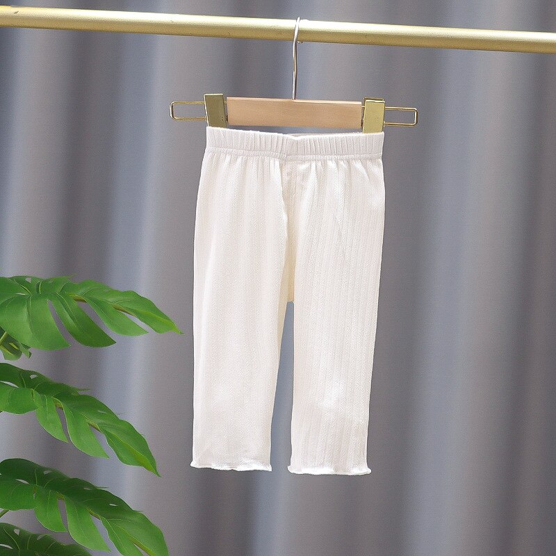 Summer Baby Girls Middle-length Legging Dancing Pants