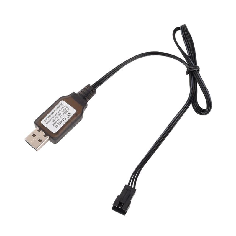 6.4V/7.4V 500mA Charger Li-Ik SM-3P Rc Speelgoed Afstandsbediening Positieve Draagbare Usb