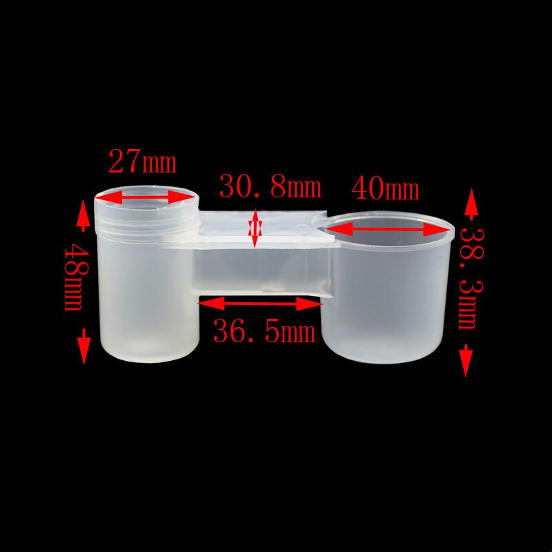 1pcs breeding supplies Portable Plastic Clear Water Bottle Bird Feeder Drinker Cup for Poultry Dove Pigeon Bird accessories