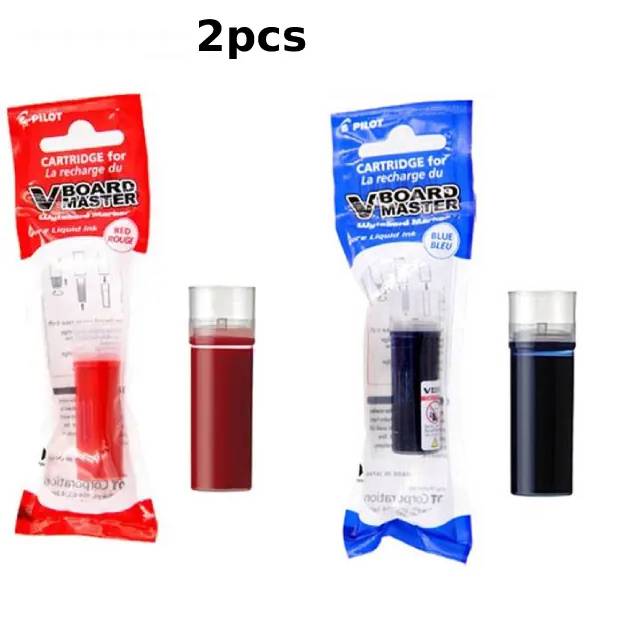 Marqueur de tableau blanc effaçable de couleur pilote, grande capacité, encre liquide rechargeable, marqueurs de tableau blanc, peinture scolaire, fournitures de bureau: plum