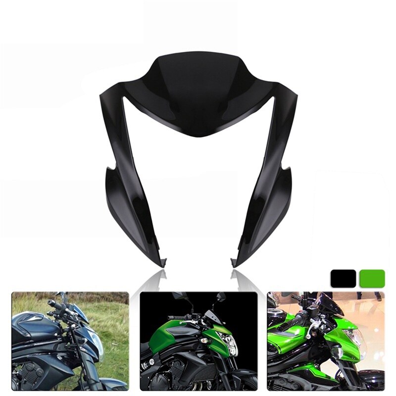 Delantero de la motocicleta faro frente soporte superior de carenado para Kawasaki ER6N