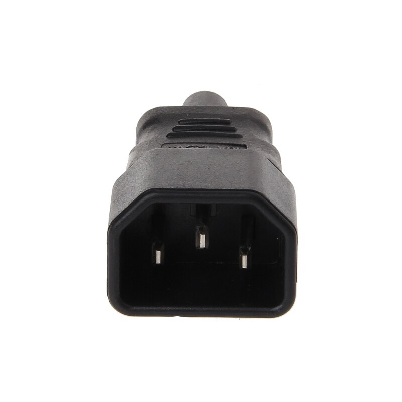Iec 320 C14 3-Pin Male Naar C5 3-Pin Female Power Plug Converter Adapter B85B