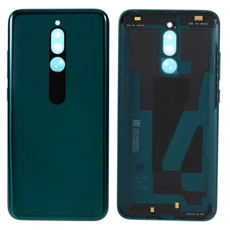 Tampa da bateria para Xiaomi Redmi 8, Substituição da tampa traseira, Verde, Xiaomi Redmi 8, M1908C3IC, MZB8255IN, M1908C3IG, MZB9123IN, MZB07R9IN, MZB8257IN