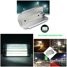 2pcs 50W LED Flood Light High Bay Waterproof Iodine-Tungsten Outdoor Lamp 165-265V Construction Site Stalls Led Flood Light