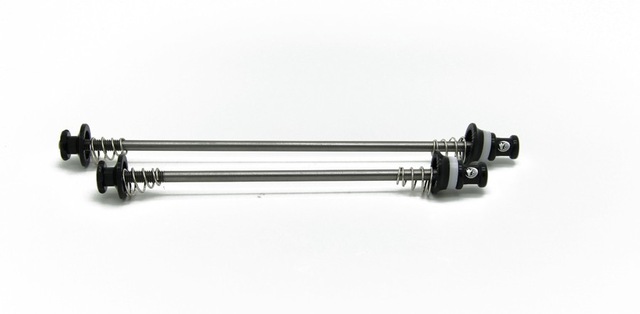 Cykel hjulnav spyd quick release bolt qr mtb landevejscykel titanium cykel quick release for 100 bag 130/135mm hjul nav: 13 balck