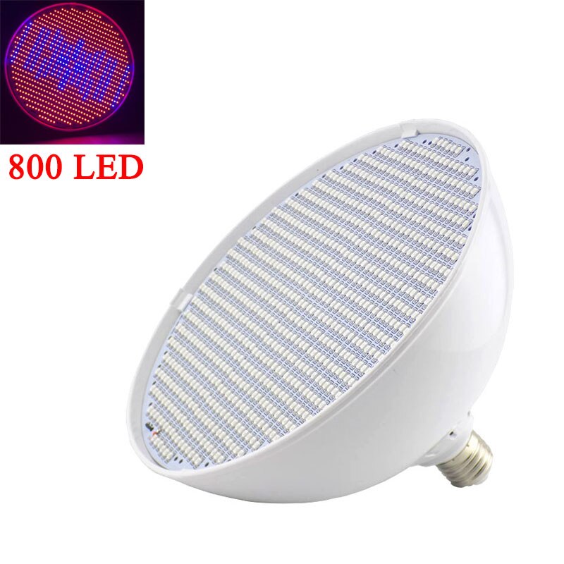 Poderoso 800 led planta cresce a luz interior de espectro completo hidroponia flor fito lâmpada tenda estufa growbox vegetal cultivar e27: 800 LED
