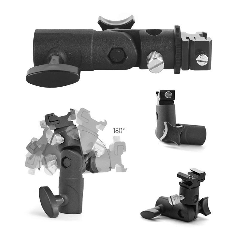 Kamera-Speedlite Montieren, professionelle schwenken hell Stand Licht Halterung Regenschirm Halterung montieren Schuh Halfter E Typ Für Kanon N