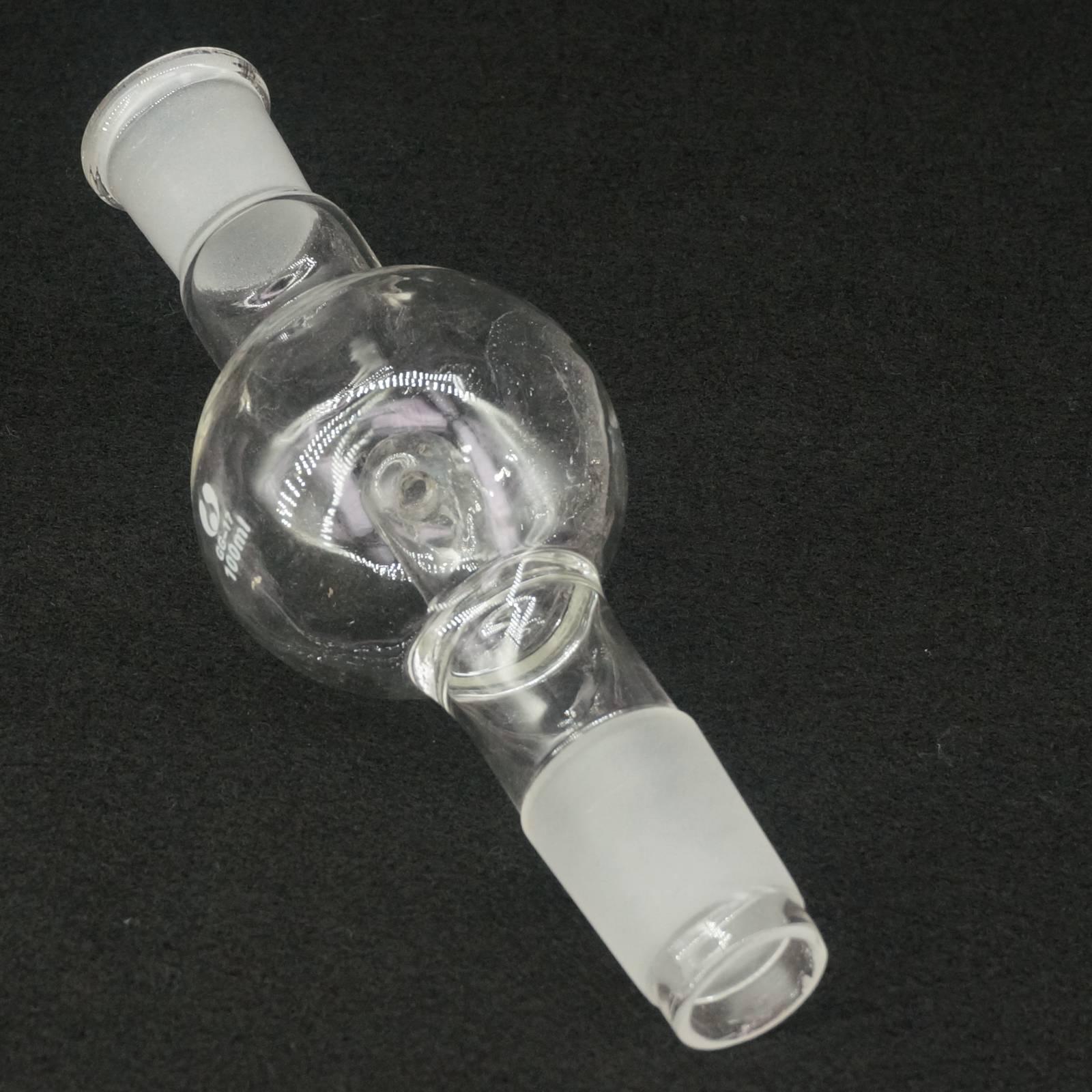 100ml Bump Trap 24/29 to 29/32 Ground Joint Lab Glass Rotary Evaporator