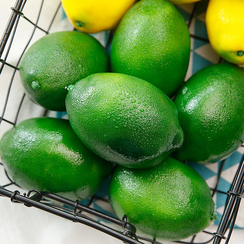 3 pcs Simulation fruit lemon food photography props food photography props background decoration photography props