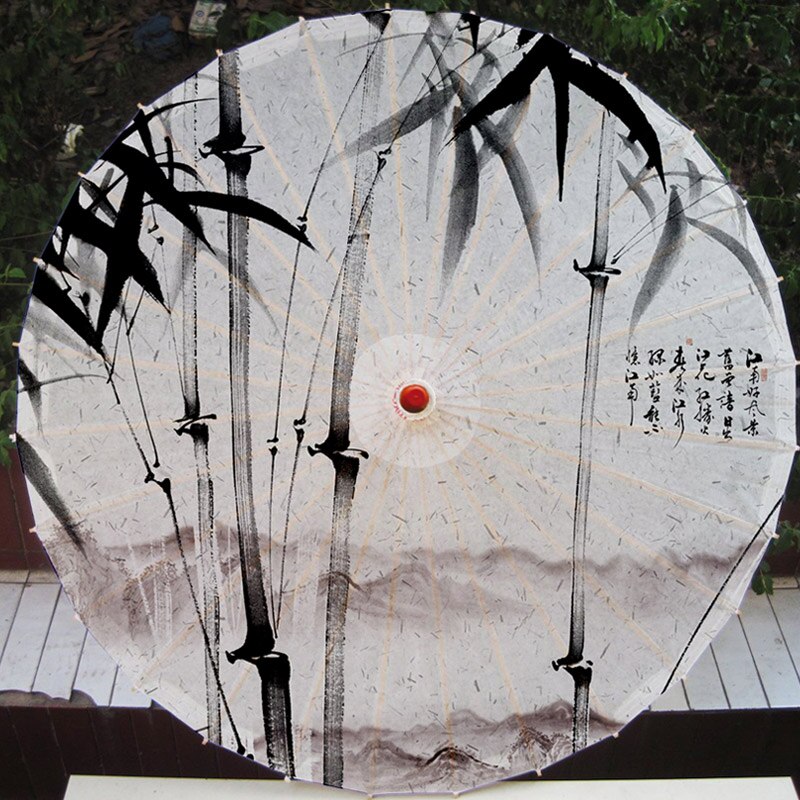 Bridal Umbrellas Wedding Floral Umbrella for Women Cosplay Oil Paper Parasol Women Photo Props Wedding Ornament: 9