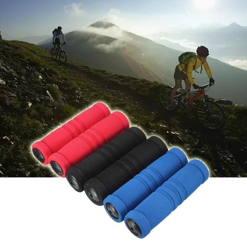 Esponja de espuma suave para manillar de bicicleta, empuñaduras de manillar de bicicleta de montaña, BMX, MTB, 33mm, 1 par