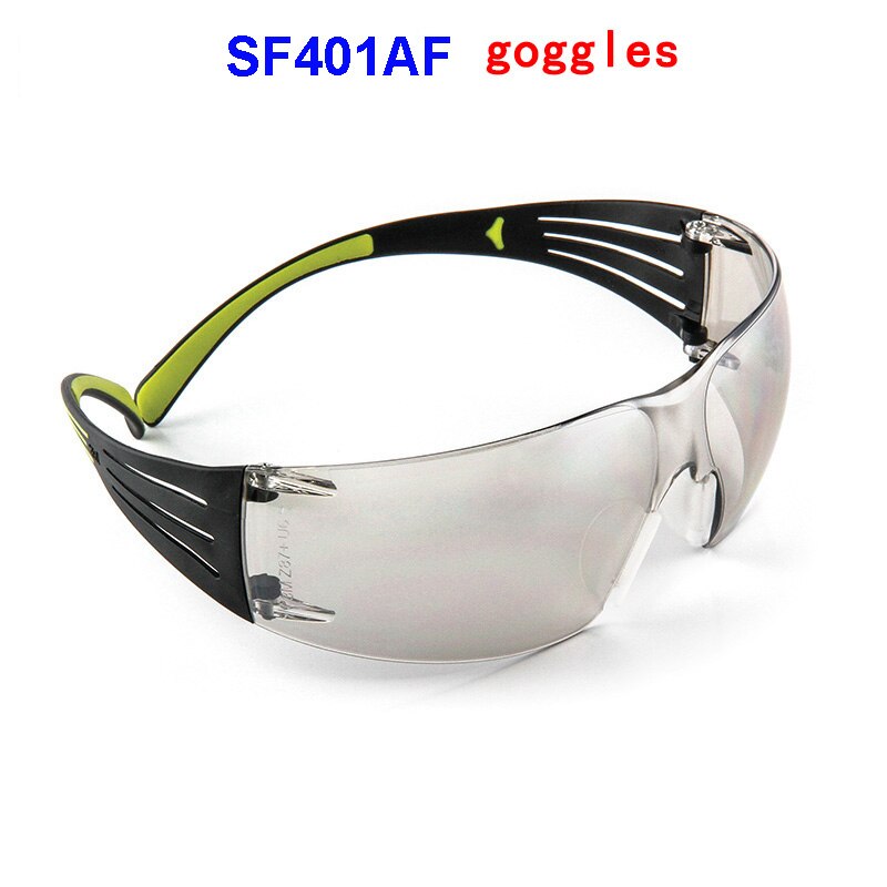 Originele SF401AF Bril Echte Veiligheid Beschermende Bril Twee Kleuren Streamline Anti-Uv SF400 Serie Veiligheid Bril