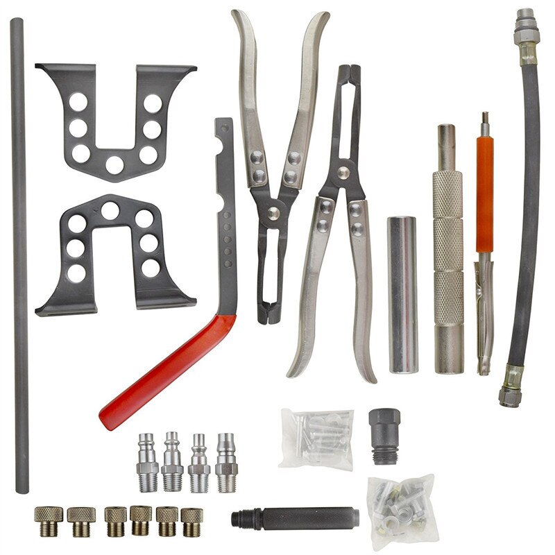 Cylinder Head Service Set Valve Spring Compressor Removal Installer Kit