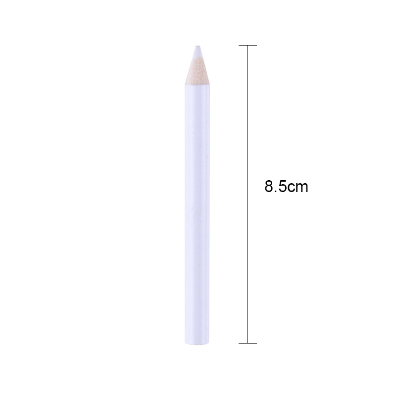 10 Pcs White Wax Nail Rhinestone Picker Pen Set Gems Dotting Pencil Easily Picking Wood Accessory Nail Art Tool Kit