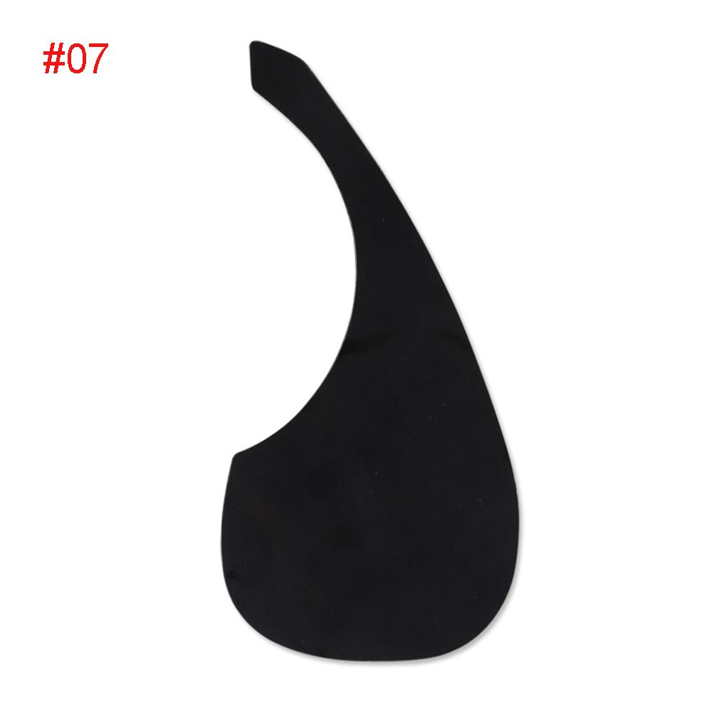 1 Pc Professionele Folk Akoestische Gitaar Slagplaat Zachte Kras Plaat Zelfklevende Pick Guard Sticker Voor Akoestische Gitaar: violet