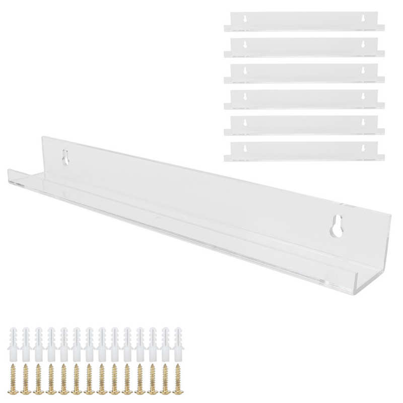 Nail Polish Rack Display Nail Polish Shelves Wall Mounted for Home Use for Nail Salon