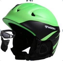 Casco de snowboard MOON con Viros, equipo de esquí para deportes al aire libre, para adulto, skihelm a40,: Default Title