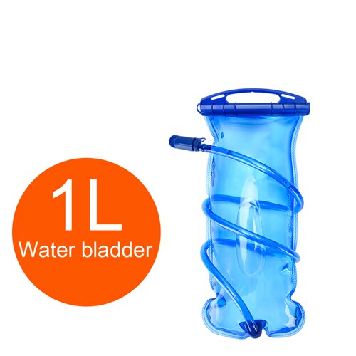 Water Bag 1L 1.5L 2L 3L Water Bladder Reservoir Hydration Container Pack Storage Bag BPA Free Running Hydration Vest Backpack: 1L B