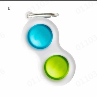 12 × 12cm Push Bubble Fidget zabawka sensoryczna ADHD autyzm specjalne potrzeby zabawki antystresowe zabawki antystresowe zabawki dekompresyjne dla dzieci: D