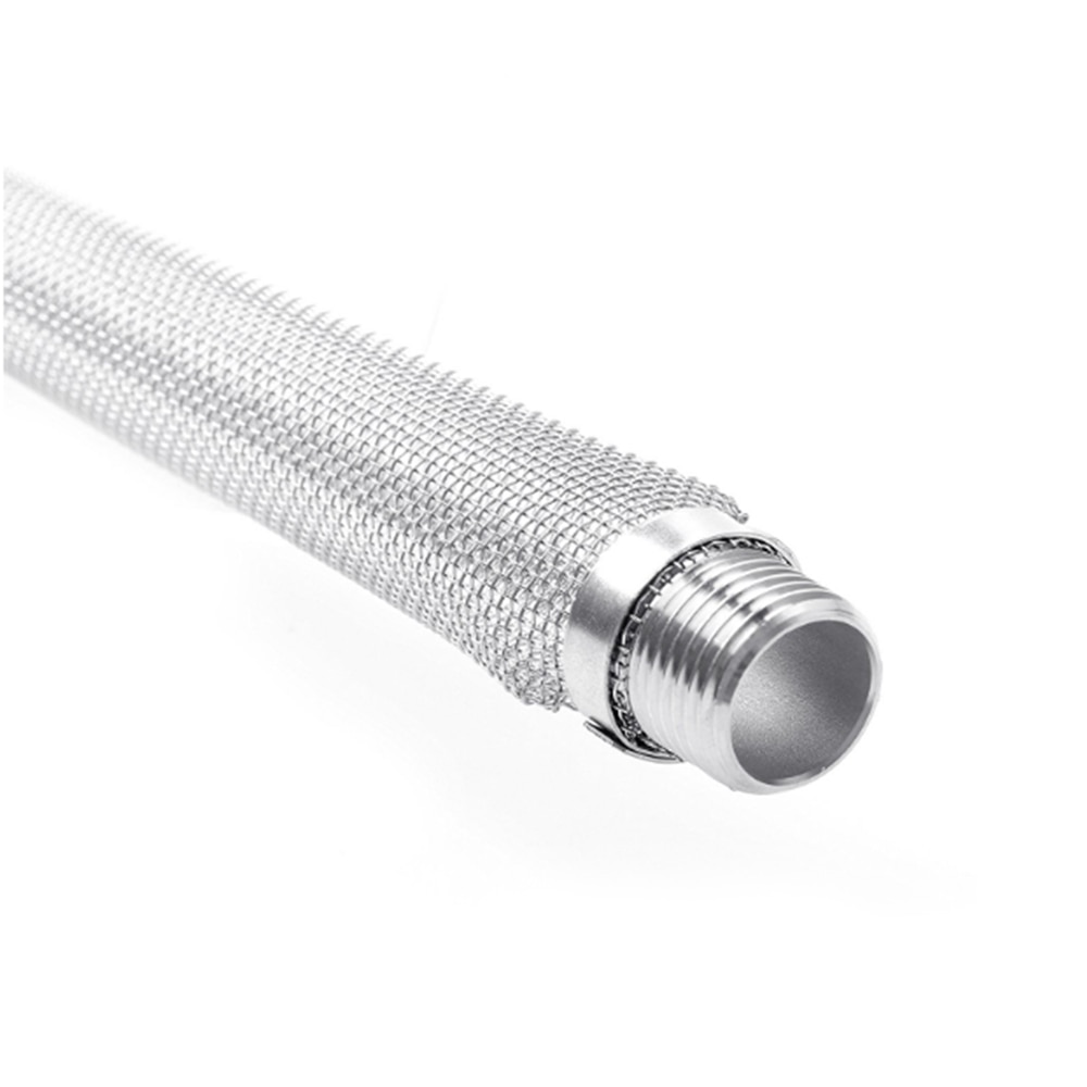 Återanvändbar tråd tråd vinverktyg sil filter öl filter multifunktion hembryggning bazooka skärm rostfritt stål tapp ansluta