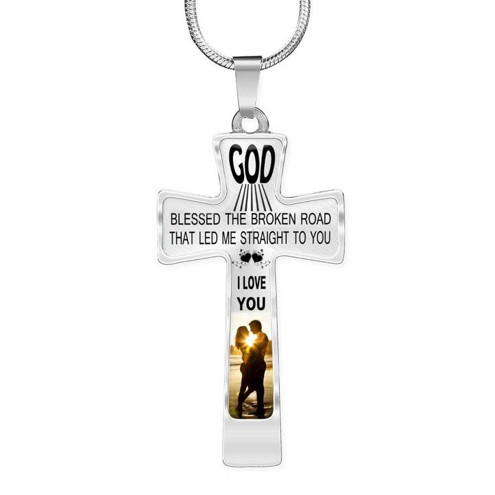 A mon mari croix collier de luxe meilleur pour – Grandado