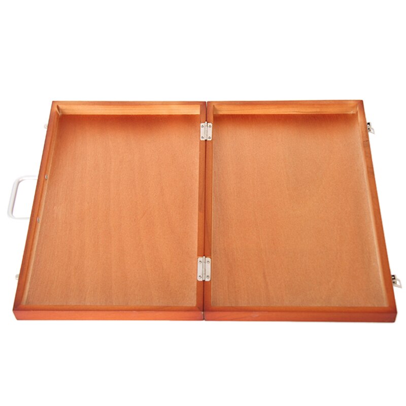 NHBR-Portable Large Painting Easel Box Fine Artist Tabletop Wooden Easel Box Portable Drawing Box Asccessories Art Supplies for
