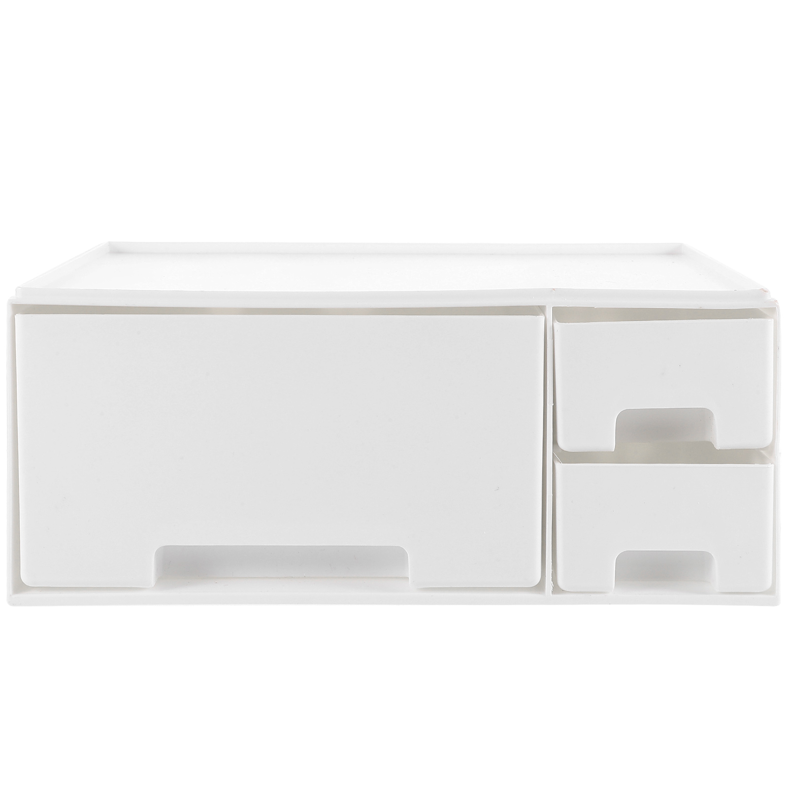 Computer Heightened Shelf Monitor Display Holder Tablet Storage Shelves Desk Stand Rack with Drawer Plastic Abs Laptop Elevated