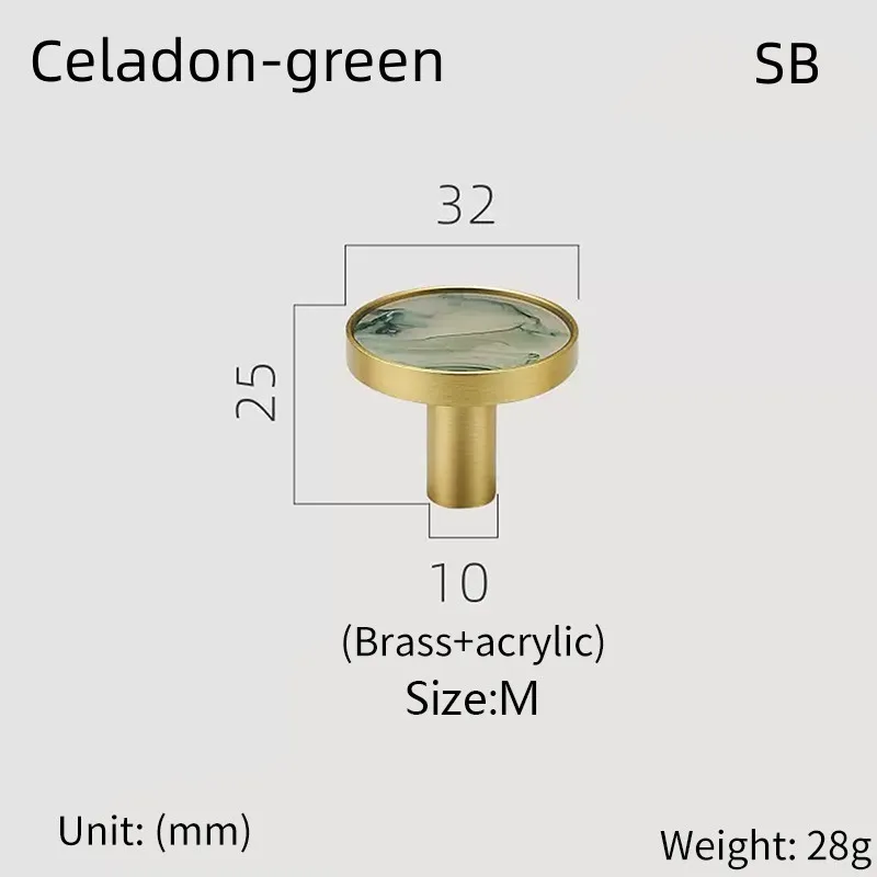 Dørrumsmøbelhåndtag tøjkroge vægophæng messingleje skuffekroge badeværelse indendørs køkkenskabshåndtag: 4xl / Beige