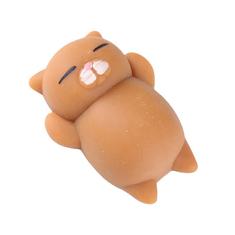 1pcs Antistress Ball Mini Squeeze Toy Squishy Cat Cute Kawaii Doll Squeeze Stretchy Animal Healing Stress Hand Fidget Vent Toys: 11